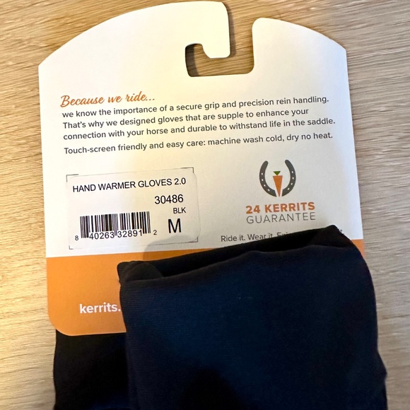 Kerrits Hand Warmer Glove size M - Picture 4 of 5